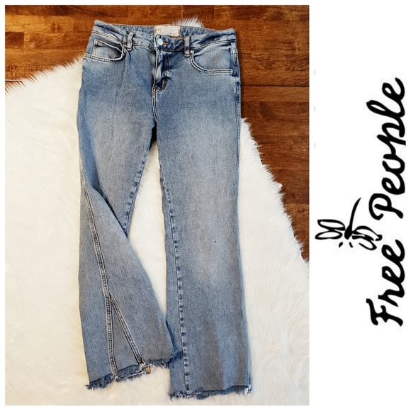 Free People Faded Jeans - Picture 1 of 8